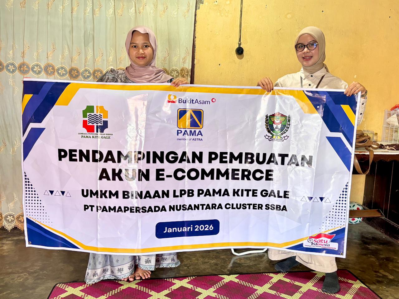 PENDAMPINGAN PEMBUATAN AKUN E-COMMERCE